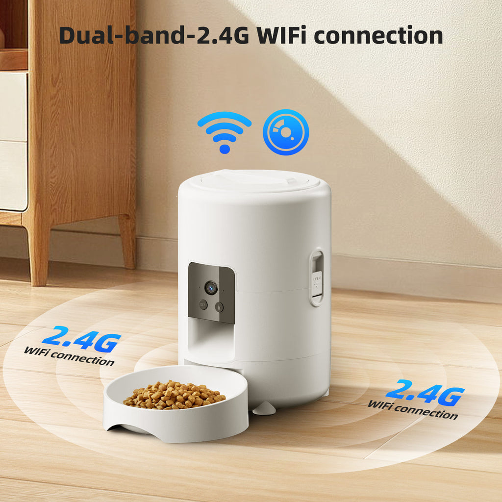 Smart WiFi Pet Feeder - Feed Your Pet From Anywhere