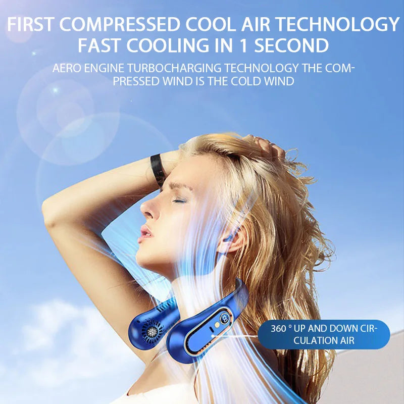 Arctic BreezeTM Portable Neck Fan | Stay Cool Anywhere
